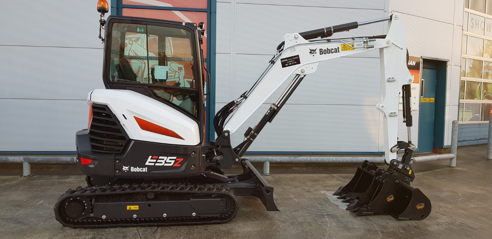 First Bobcat E35z Delivered in Ireland - Adare Machinery