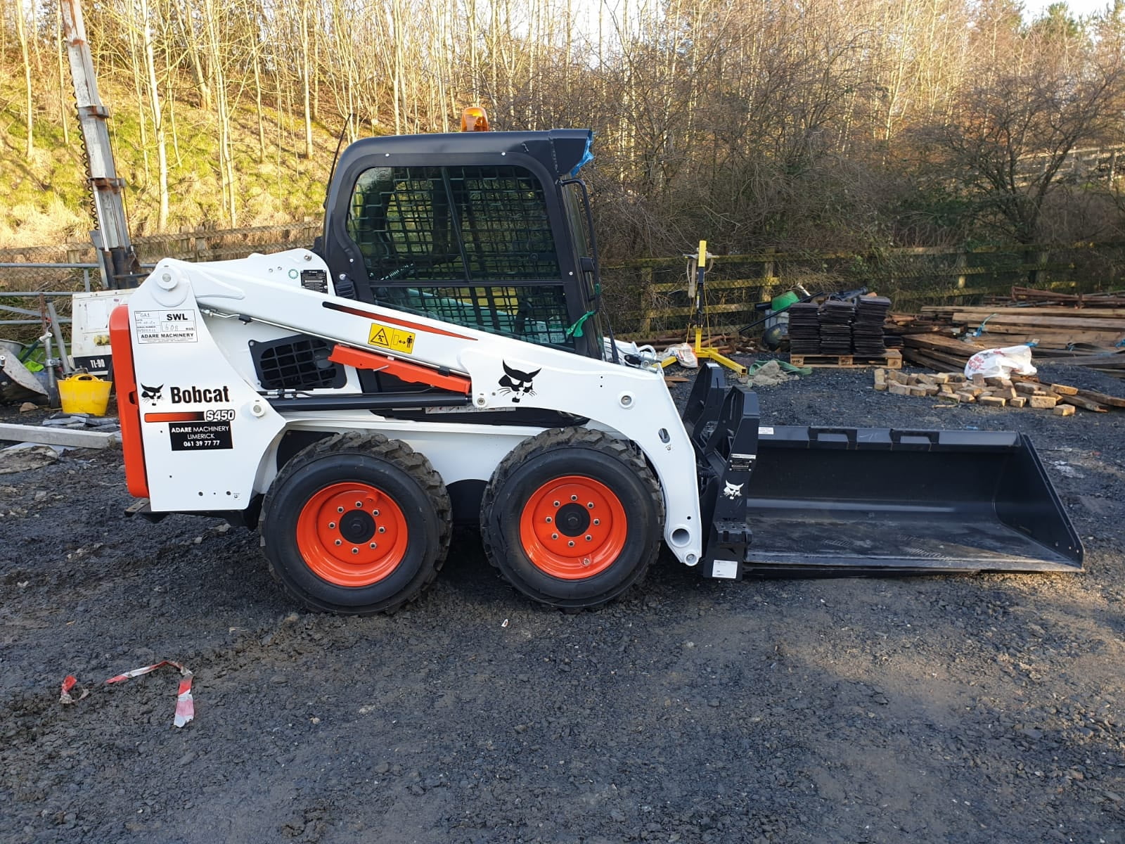 Bobcat S450 Skid Steer Delivery Adare Machinery