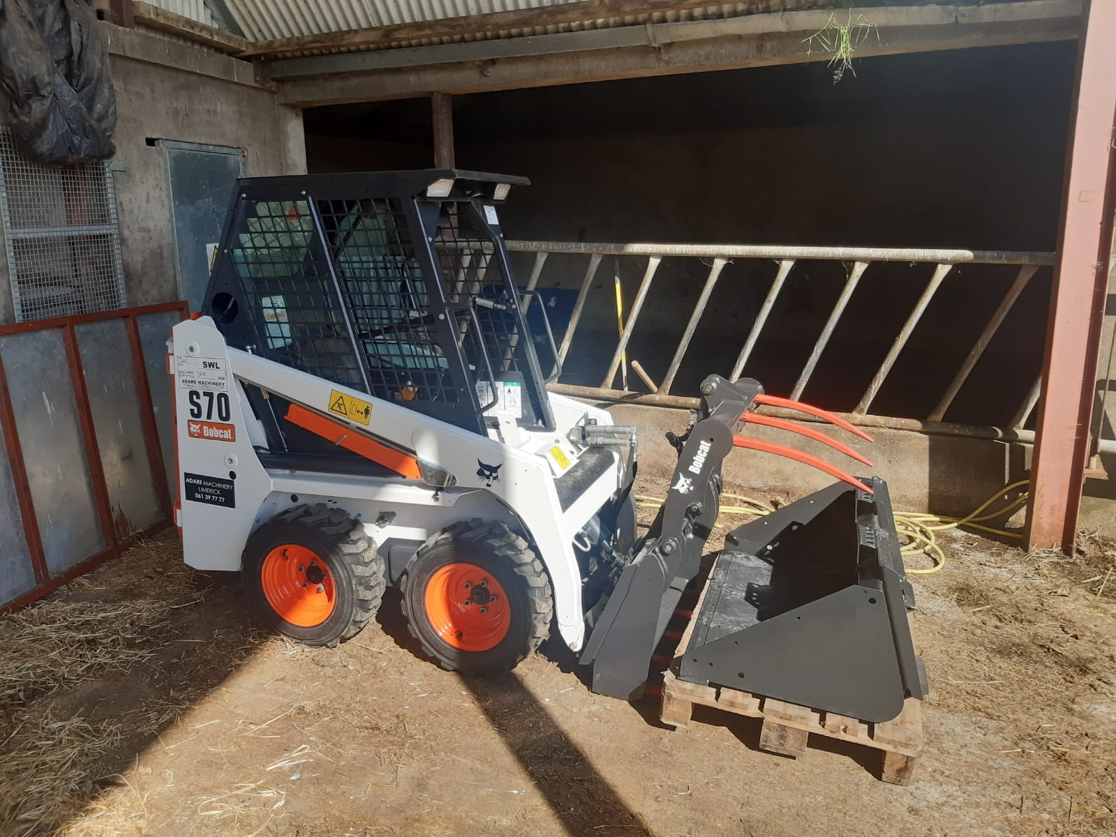 Bobcat S70 | Smallest skid steer on market - Adare Machinery