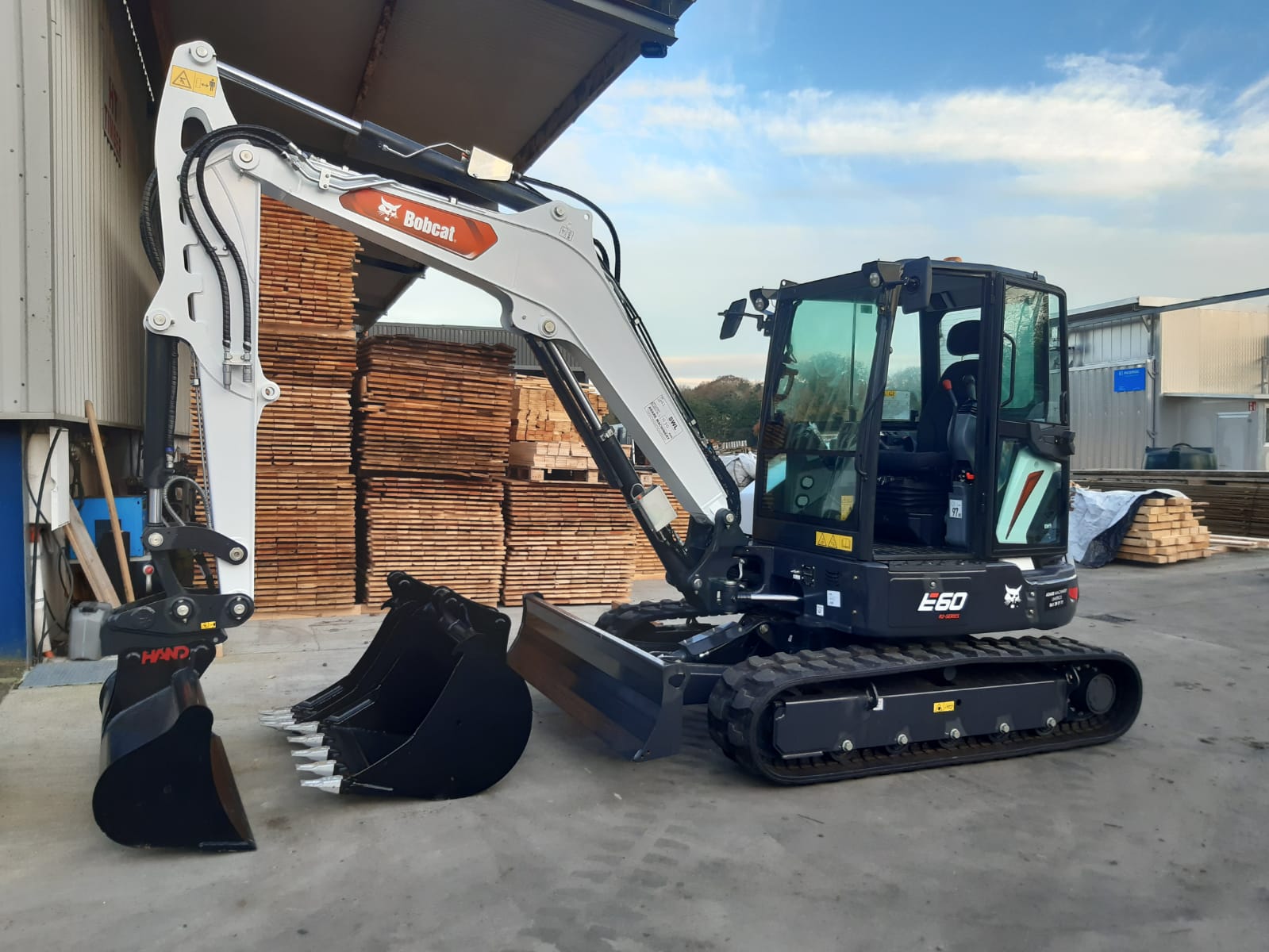 Bobcat E60 Excavator Lands in Dublin - Adare Machinery