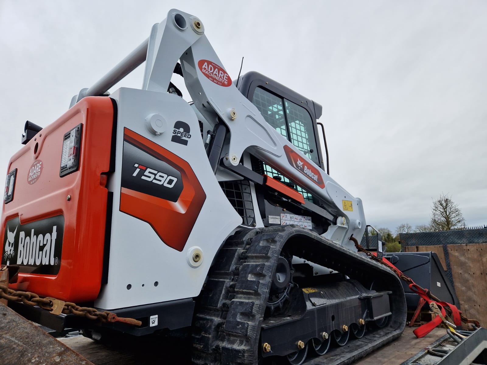 Bobcat T590 Track Loader Heads to Kildare - Adare Machinery