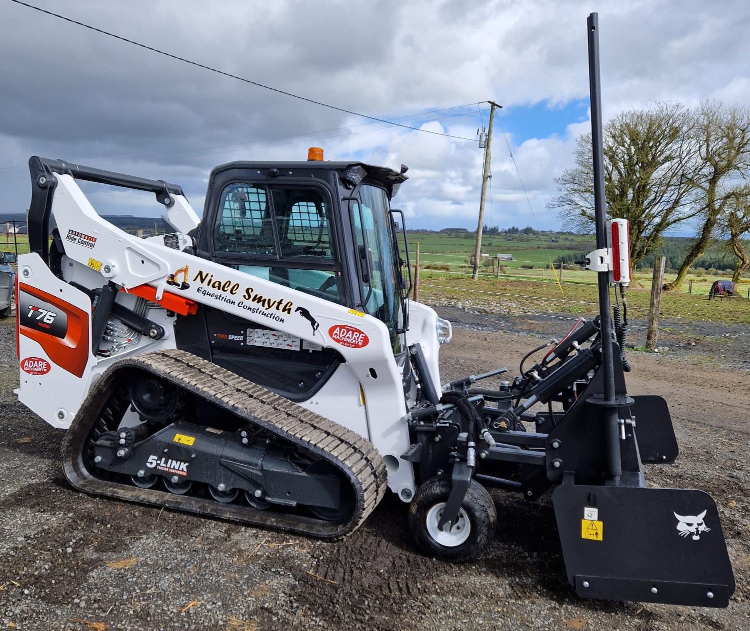 Bobcat T76 Track Loader Lands in Carlow - Adare Machinery